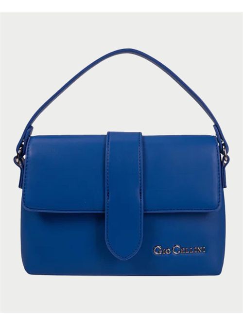 Minibag Gio Cellini in ecopelle con logo GIO CELLINI | YY041BLU